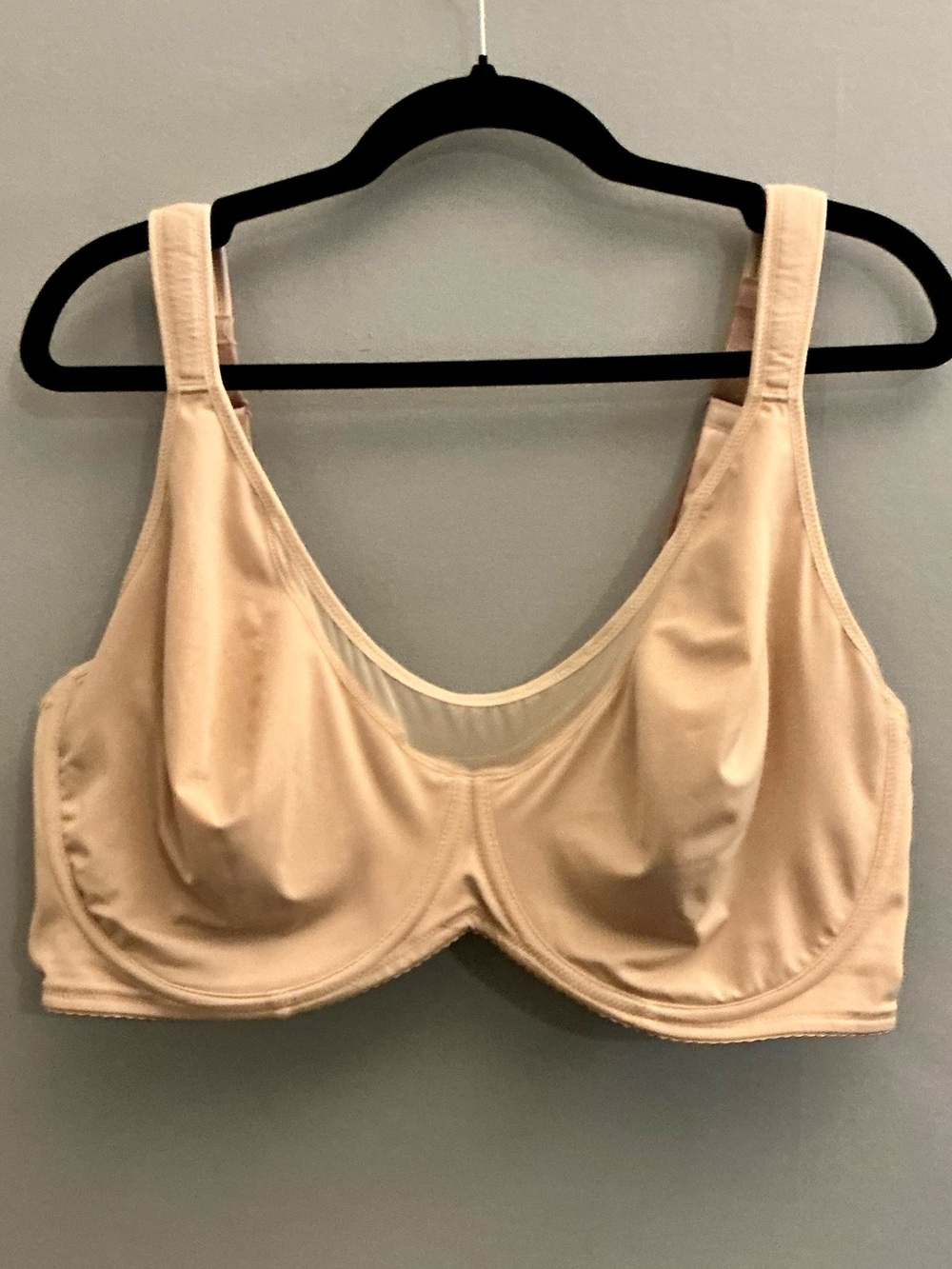 SheCurve 44E Nude Full Coverage Underwire Support Bra Beige